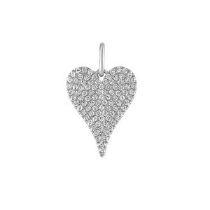 Stephanie Gottlieb Diamond Heart Charm